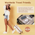 Newbealer Travel Iron with Dual Voltage - 120V/220V Lightweight Dry Iron - Image 2
