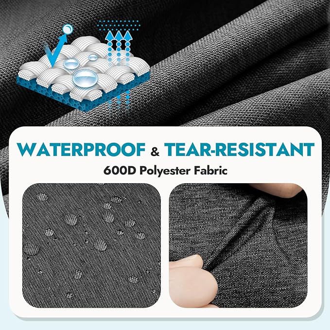Canway 115L Travel Duffel Bag, Foldable Weekender Bag - Image 4