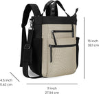 Sherpani Soleil, Anti Theft Convertible Backpack, 3 in 1 Tote Bag, Cross Body - Image 3