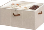 StorageWorks Shoe Organizer for Closet, Fits up to 24 Pairs, Shoe Cubby Storage by StorageWorks