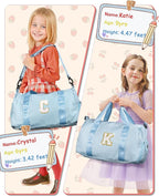 Gifts for 3 4 5 6 7 8 9 10 Year Old Girls-Girl Gym Bag - Image 6