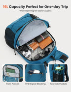 SKYSPER 16L Hiking Backpack Lightweight Small - Image 4