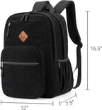 ZORFIN 26L Backpack for College, and Travel: Corduroy Bookbag - Image 3