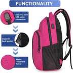 LARIPOP Extra Large Backpack, 17.3 Inch Business Laptop backpack - Image 4