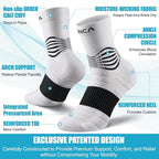 NEENCA Medical Compression Socks—2 Pairs, Ankle Socks - Image 2