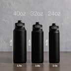 ZULU Powerfill Pro 24oz Stainless Steel Water Bottle - Image 6