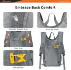 SKYSPER 15L/20L Foldable Hiking Backpack Lightweight Packable Travel Daypack - Image 4
