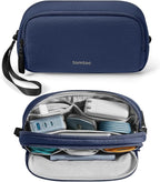 tomtoc Electronic Organizer Travel Case, Water Resistant Dual Compartment Tech by tomtoc