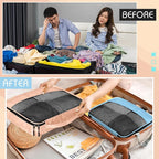 5 Pcs Packing Cubes for Suitcase Large Travel Cubes Carry on Luggage Organizer - Image 5