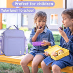 NOL Nylon Waterproof Kids Lunch Bag, Insulated Lunch Bag, Lunch box Cooler - Image 5