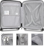 20 Inch Lightweight Expandable Carry On Luggage, PC Hardside Suitcase - Image 8