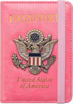 Passport Holder for Travel Passport Cover for Men Passport Wallet Case by Familiescancome