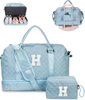 Gifts for Teen Girls-Initial Duffle Bag by Vogewood