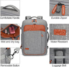 Carry on Travel Backpacks, Extra Large 40L Flight Approved Bag - Image 6