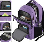 Laptop Backpack, Business Travel Anti Theft Slim Durable Laptops Backpack - Image 2