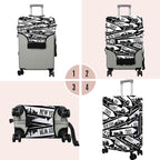 Travel Luggage Cover Suitcase Protector Fits 18-32 Inch Wheel Covers - Image 3