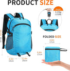 Small Hiking Daypack, 15L Waterproof Hiking Backpack Packable Lightweight - Image 3