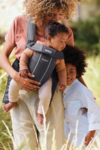 BabyBjörn Baby Carrier Mini, Anthracite, 3D Mesh | Newborn Carrier, Easy-to-Use - Image 10