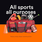Fitdom 130L 36" Heavy Duty Extra Large Sports Gym Equipment Travel Duffle Bag - Image 3