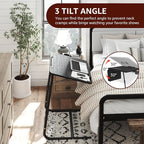 Adjustable TV Tray Black Dinner - Image 7