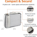 Amazon Basics 4 Piece Packing Cubes Travel Organizer Set - Image 3