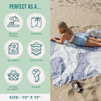 Sand Cloud Extra Large Turkish Beach Towel - Image 3