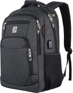 Laptop Backpack, Business Travel Anti Theft Slim Durable Laptops Backpack by Volher