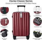 Hanke Expandable Hard Shell Luggage Sets 2 piece Carry on Luggage - Image 4