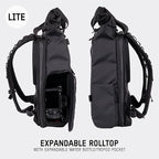 WANDRD PRVKE Lite: Weather-Resistant Travel & Camera Backpack - Image 2