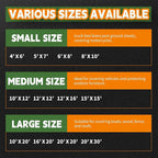 10x20 Feet Tarp Waterproof, 9Mil Thick, Finished Size Tarps, UV Resistant - Image 9