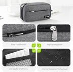 AUVON Canvas Bag XL Weekly Pill Organizer 2 Times a Day, Travel Pill Box 7 Day - Image 4