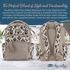 Itzy Ritzy Diaper Bag Backpack – Large Capacity Boss Plus Baby Backpack Diaper - Image 3