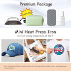 Newbealer Travel Iron with Global Voltage, 100-240V Mini Dry Iron - Image 9