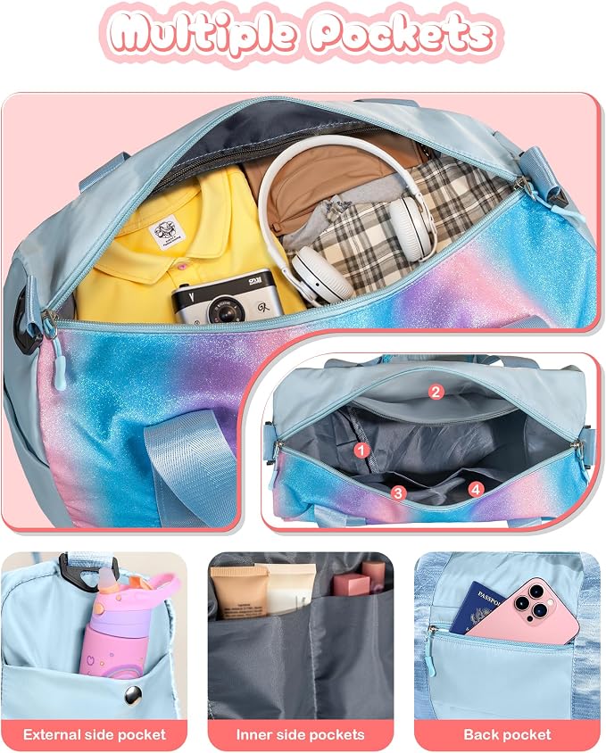 Girls Day Gifts for Kids-Girl Gym Bag - Image 5
