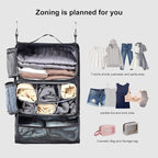 TABITORA Travel Portable Hanging Shelves Closet Organizer Packing Luggage - Image 4