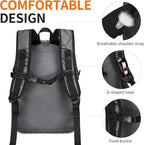 Small Hiking Daypack, 15L Waterproof Hiking Backpack Packable Lightweight - Image 7