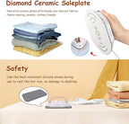 Newbealer Travel Iron with Dual Voltage - 120V/220V Lightweight Dry Iron - Image 8