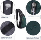 G4Free Sling Bag for Men Women, Small Crossbody Backpack Lightweight Chest - Image 4