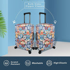 Explore Land Travel Luggage Cover Suitcase Protector Fits 23-26 Inch Case - Image 2