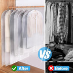 BALEINE 40'' Translucent Garment Bags, 2 Packs PEVA Dress Bag - Image 6