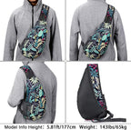 G4Free Sling Bag for Men Women, Small Crossbody Backpack Lightweight Chest - Image 6