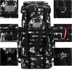 Hiking Backpack for Men 70L/100L Camping Backpack Military Rucksack Molle 3 - Image 7
