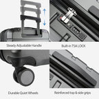KROSER Hardside Expandable Carry On Luggage - Image 4