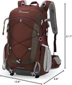 MOUNTAINTOP 25L/40L Hiking Backpack, Lightweight Travel Backpack - Image 9