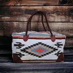 Southwestern Large Weekender Travel Bag Western Duffle Bag Boho Travel Bag - Image 2