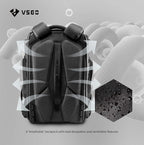 VSGO 25L Professional Camera Backpack, Extra Large Capacity, Travel & Commuting - Image 4