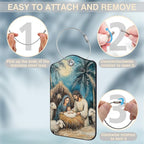 2 Pcs Nativity Scene Luggage Tags - Image 4