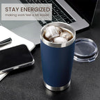 MEWAY 20oz Tumbler 8 Pack Double Wall Vacuum Insulated Travel Mug Bulk - Image 4