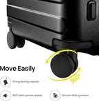 Carry on Luggage 22 X 14 X 9 Airline Approved, 20 Inch Luggage - Image 8