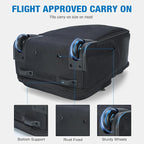 Rolling Backpack, 15.6 inch Laptop Backpack - Image 5